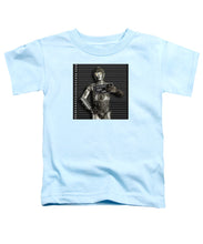 C-3po Mug Shot - Toddler T-Shirt Toddler T-Shirt Pixels Light Blue Small 