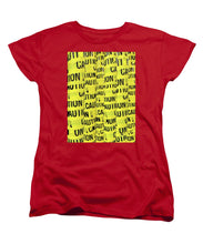 Caution - Women's T-Shirt (Standard Fit)