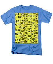 Caution - Men's T-Shirt  (Regular Fit)