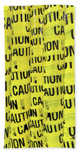 Caution - Bath Towel