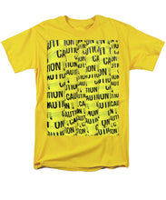 Caution - Men's T-Shirt  (Regular Fit)