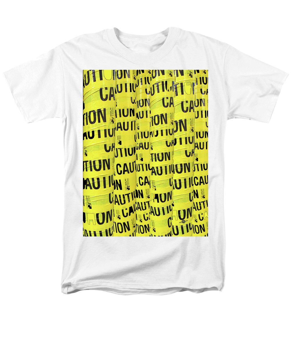 Caution - Men's T-Shirt  (Regular Fit)