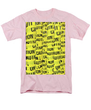 Caution - Men's T-Shirt  (Regular Fit)
