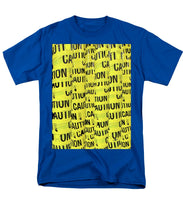Caution - Men's T-Shirt  (Regular Fit)