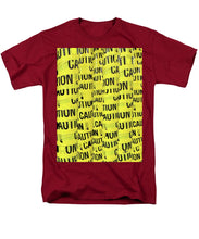Caution - Men's T-Shirt  (Regular Fit)