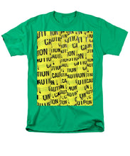 Caution - Men's T-Shirt  (Regular Fit)