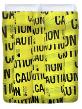 Caution - Duvet Cover