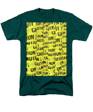 Caution - Men's T-Shirt  (Regular Fit)