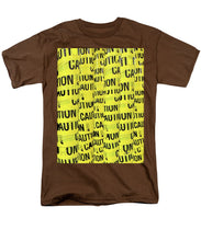 Caution - Men's T-Shirt  (Regular Fit)