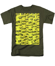 Caution - Men's T-Shirt  (Regular Fit)
