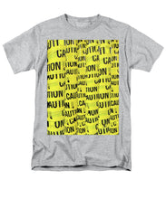 Caution - Men's T-Shirt  (Regular Fit)