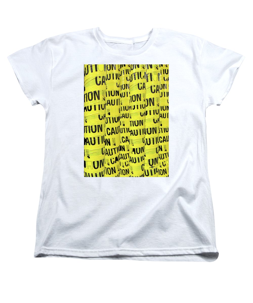 Caution - Women's T-Shirt (Standard Fit)