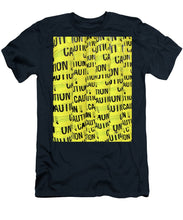 Caution - Men's T-Shirt (Athletic Fit)