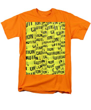 Caution - Men's T-Shirt  (Regular Fit)