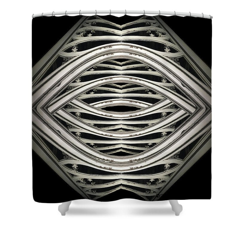 Central Park At Night - Shower Curtain