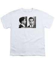 Charles Lucky Luciano Mug Shot 1931 Horizontal - Youth T-Shirt