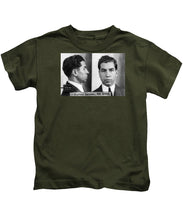 Charles Lucky Luciano Mug Shot 1931 Horizontal - Kids T-Shirt