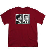 Charles Lucky Luciano Mug Shot 1931 Horizontal - Youth T-Shirt
