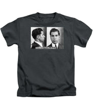 Charles Lucky Luciano Mug Shot 1931 Horizontal - Kids T-Shirt