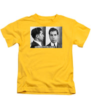 Charles Lucky Luciano Mug Shot 1931 Horizontal - Kids T-Shirt