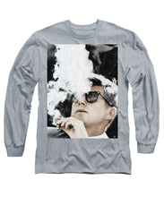 Cigar Smoker Cigar Lover Jfk Gifts - Long Sleeve T-Shirt