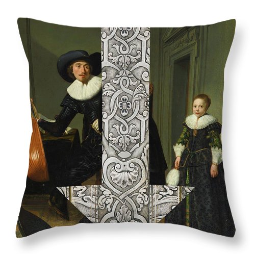 Closely 8 - Throw Pillow