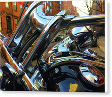 Photo Cold Chrome New York - Canvas Print