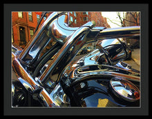 Photo Cold Chrome New York - Framed Print
