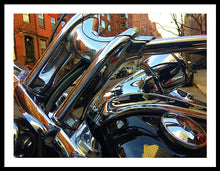 Photo Cold Chrome New York - Framed Print