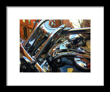 Photo Cold Chrome New York - Framed Print