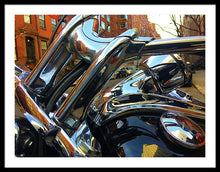 Photo Cold Chrome New York - Framed Print