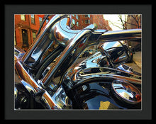 Photo Cold Chrome New York - Framed Print