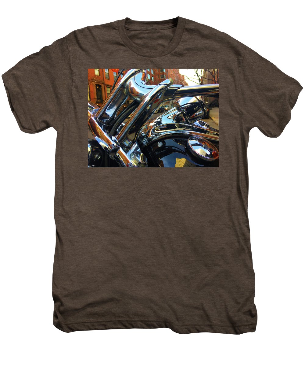 Photo Cold Chrome New York - Men's Premium T-Shirt
