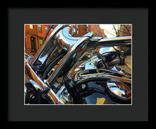 Photo Cold Chrome New York - Framed Print