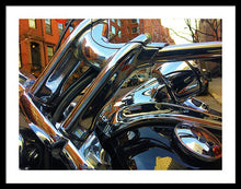 Photo Cold Chrome New York - Framed Print