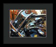 Photo Cold Chrome New York - Framed Print
