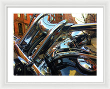 Photo Cold Chrome New York - Framed Print