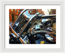 Photo Cold Chrome New York - Framed Print