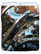 Photo Cold Chrome New York - Duvet Cover