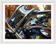 Photo Cold Chrome New York - Framed Print