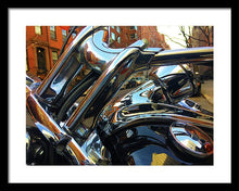 Photo Cold Chrome New York - Framed Print