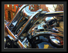 Photo Cold Chrome New York - Framed Print