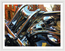 Photo Cold Chrome New York - Framed Print