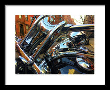 Photo Cold Chrome New York - Framed Print