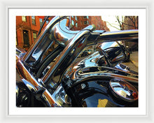 Photo Cold Chrome New York - Framed Print
