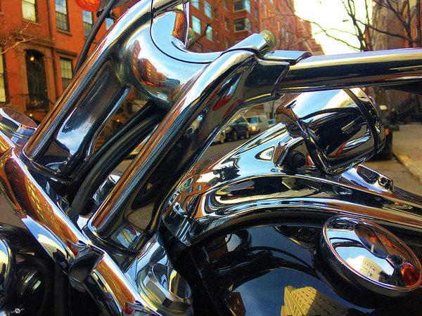 Photo Cold Chrome New York - Art Print