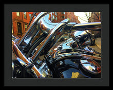 Photo Cold Chrome New York - Framed Print
