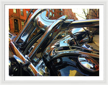 Photo Cold Chrome New York - Framed Print