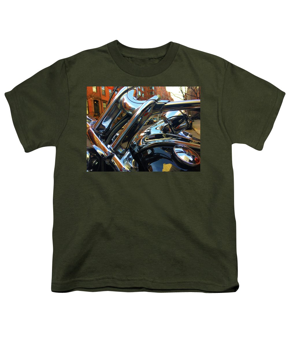 Photo Cold Chrome New York - Youth T-Shirt