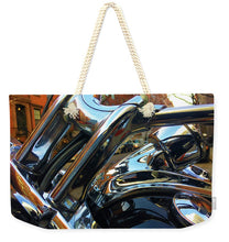 Photo Cold Chrome New York - Weekender Tote Bag